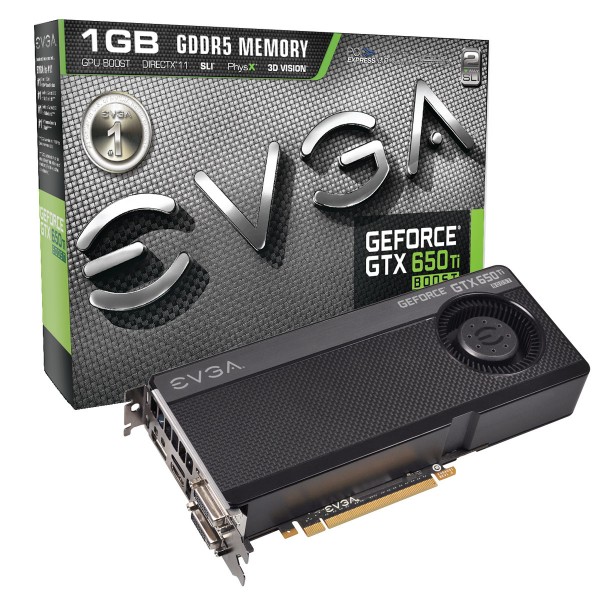 EVGA GeForce GTX650 Ti Boost 1GB